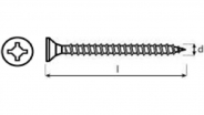 Vrut uniquadrex  3,5×25 ZnB  (1000ks/bal)
