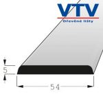 Lišta dřevěná K 5405 2,4m c.118 2 Lišta dřevěná K 5405 2,4m c.118 2