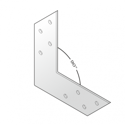 NAS 120 – úhelnik dveře 120x120x35x2,0 mm