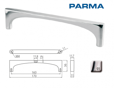 Uch. UZ-PARMA-160-01 chrom
