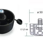 Kluzak s regulaci 44mm sedy 1