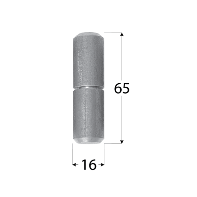 ZTK 16  Závěs k přivaření s kuličkou 16×65