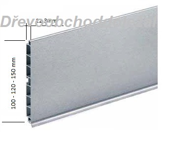 Sokl S100/NE nerez broušený  4m