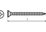 Vrut uniquadrex 3x50 ZnB (1000ks/bal) 2