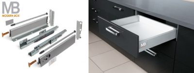 Modern box A 96,5/450Amm nízký šedý