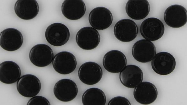 Krytka vrutu quadrex 49/2"- černá plast 1
