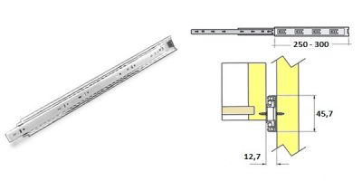 Plnovysuv 450mm kul. bez tlum.