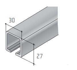S40/80 lista 3M alu