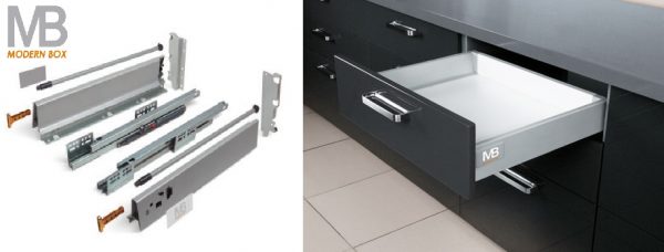 Modern box A 96,5/350Amm nízký šedý 1
