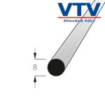 Lišta dřevěná KR 08 1000mm 2