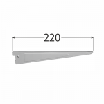 WSD 220s systémová konzola dvojitá 220 mm šedá 4
