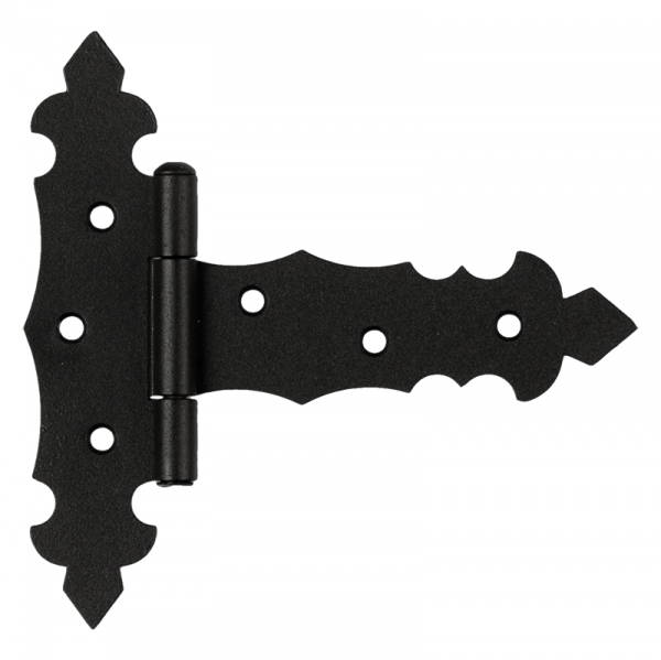 ZTD 150 C Závěs trojúhelníkový ozdobný 150x35x80x2,0 mm černý 4