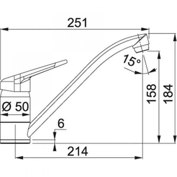 Baterie FC 9541.901 černá matná/chrom 1