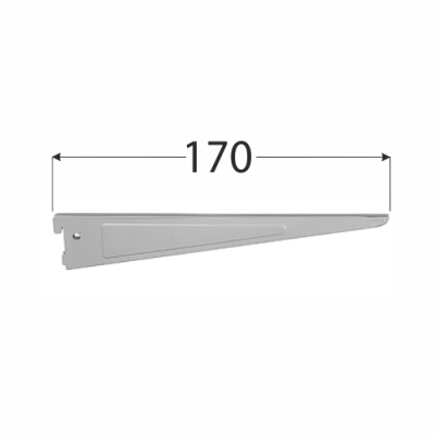WSD 170s systémová konzola dvojitá 170 mm šedá
