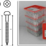 Qbox 3,5 x 16 UQ ZnB PAN Q - box 400ks pulk.hlava 1
