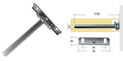 Konzole skryta „T“ 11*110mm ZN