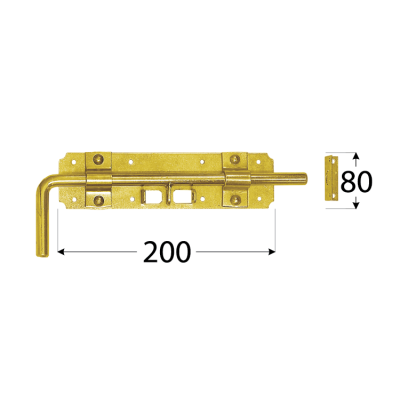 WRG 240  Zástrč zasouvací 240x60x2,0 mm