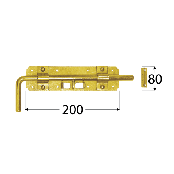 WRG 240 Zástrč zasouvací 240x60x2,0 mm 1