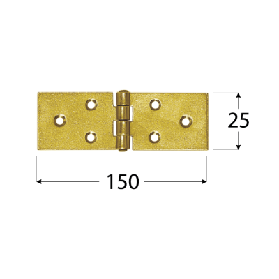 Z 150 a  Závěs stavební 150x25x1,5 mm