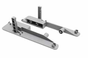 MB box drzak cel. panelu 224mm C ŠEDÝ PB-D-WEWMOCC