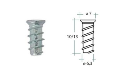 Eurosroub 6,3x13mm