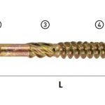 Vrut HS-easy samorez zluty 4,5*60mm (200ks/bal) 3
