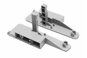 MB box drzak cel. panelu 160mm B ŠEDÝ PB-D-WEWMOCB