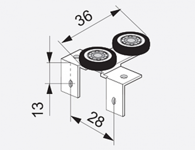Vozik horni WPFc Focus Duo 10196