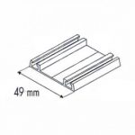 Spodni vedeni Cleft oliva 2.35m 5