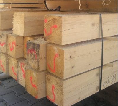 Hranol 12*12*4m SM