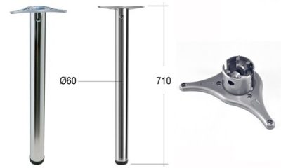 Stol.noha 24.GP00.071.10 chrom