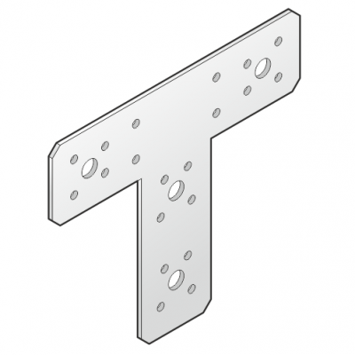 KT 160   – spojka typu „T“  160x140x45x2,5 mm