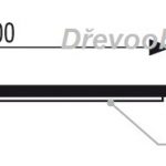 Okopový plech 100mm Nat OP100/Nat 4
