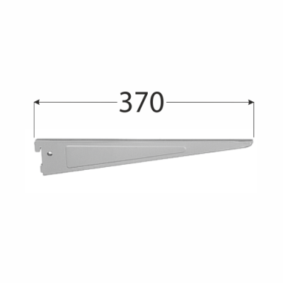 WSD 370s systémová konzola dvojitá 370 mm šedá