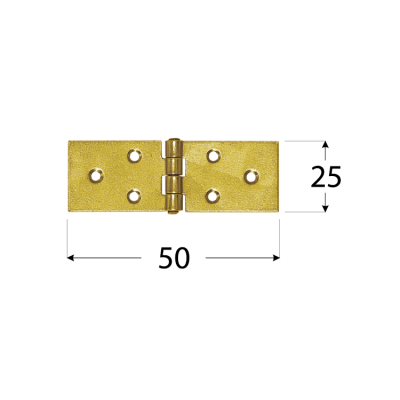 Z 50  Závěs stavební 50x25x1,5 mm