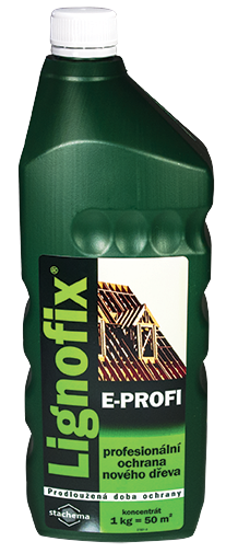 Lignofix E profi 1L hnedy