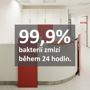 Vždy bezpečně – s antibakteriálními vlastnostmi povrchu od firmy EGGER!