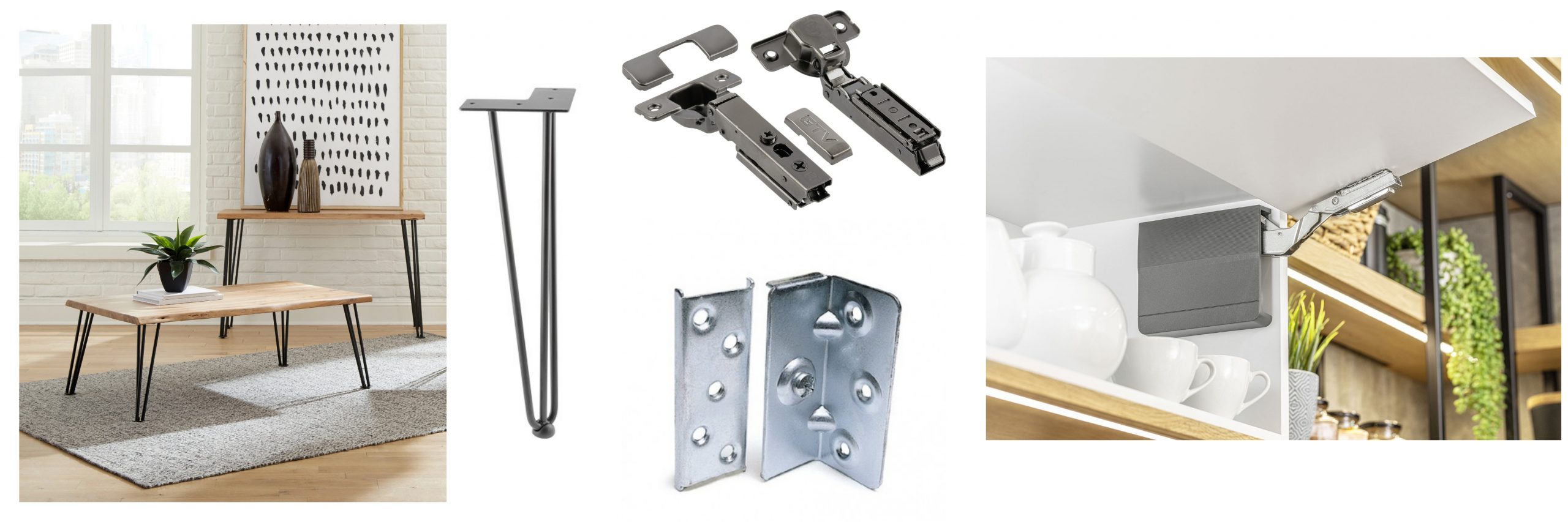 Novinky - deskový materiál a nábytkové kování