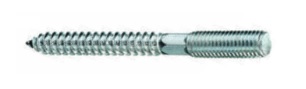 023610 sroub kombi pozink ocel metrický/dřevo M4 x40mm