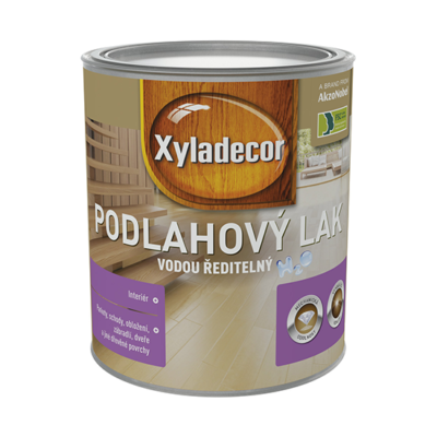 XD-podlahový lak H2O lesklý vodou ředitelný 0.7L