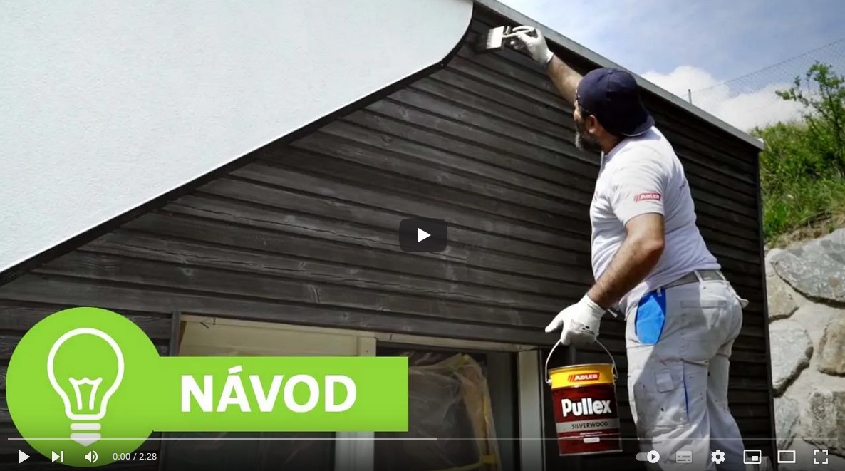 RENOVACE DŘEVĚNÉ FASÁDY S PULLEX SILVERWOOD