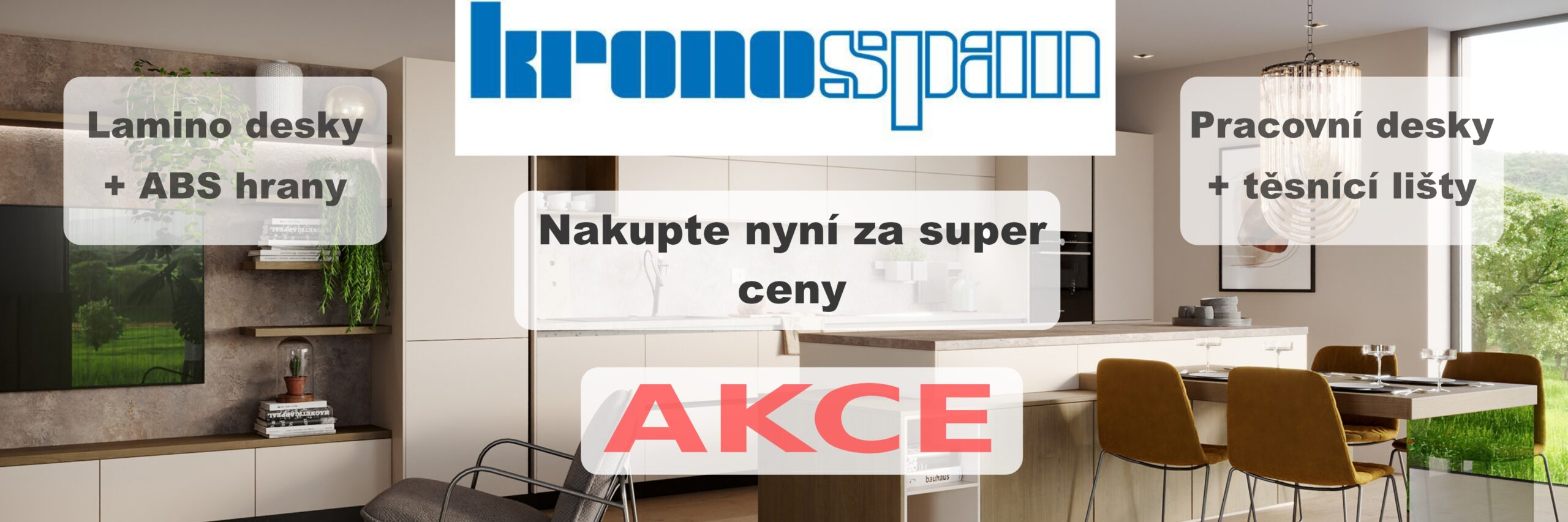 Doprodej vybraných dekorů Kronospan 2022
