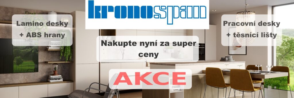 Doprodej vybraných dekorů Kronospan 2022 Doprodej vybraných dekorů Kronospan 2022