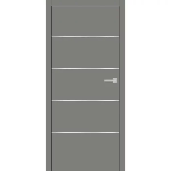 ERKADO Interiérové dveře Intersie Lux Nerez 107 - Výška 210 cm 210 cm