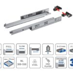 Modern slide 3D 450mm PB-3D0SHX18-450-H