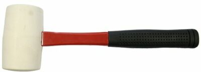 Palice gumová bílá 680g s rukojetí kov/TPR