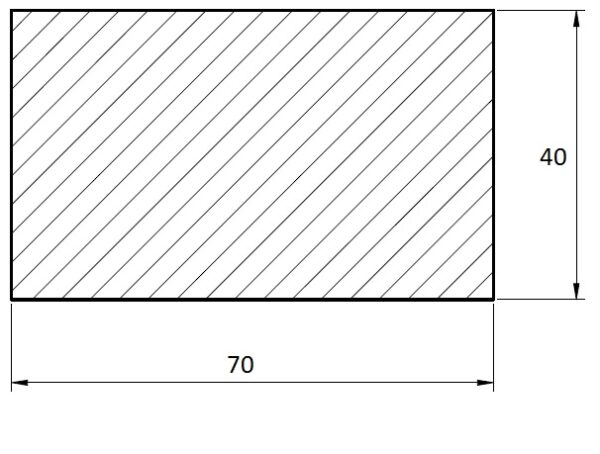 Terasa Sibiřský modřín 45*70*3000 (3m) hladký