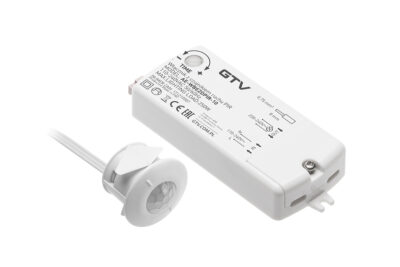 Spínač bezdotykový PIR 230V/250W, kabel 2m, bílý