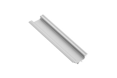 LED profil AL GLAX rohový 45st. stříbrný 2 m