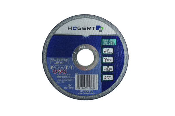 Řezný kotouč na kov / nerez, 115 mm, ultratenký 1,0 mm